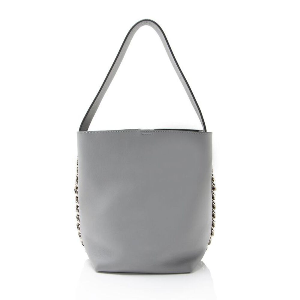 Givenchy Leather Infinity Chain Bucket Bag - Picture 1 of 14